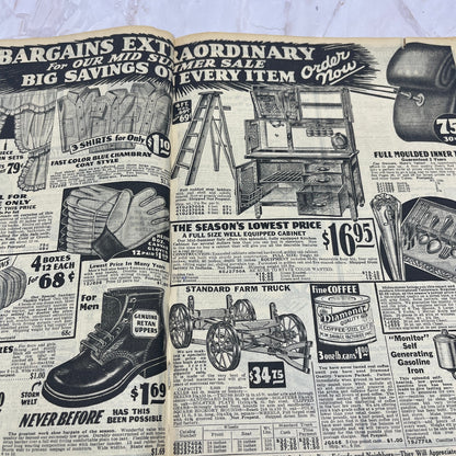 1931 M.W. Savage Co. Minneapolis MN Mid Summer Sale Catalog L4-2