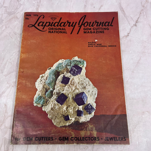 Boleite Amelia Mine Baja CA Mexico - Lapidary Journal Magazine - Jan 1976 M27