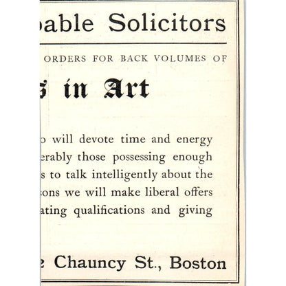 Braun's Carbon Prints Braun Clement & Co NY c1905 Victorian Ad AE9-MA8
