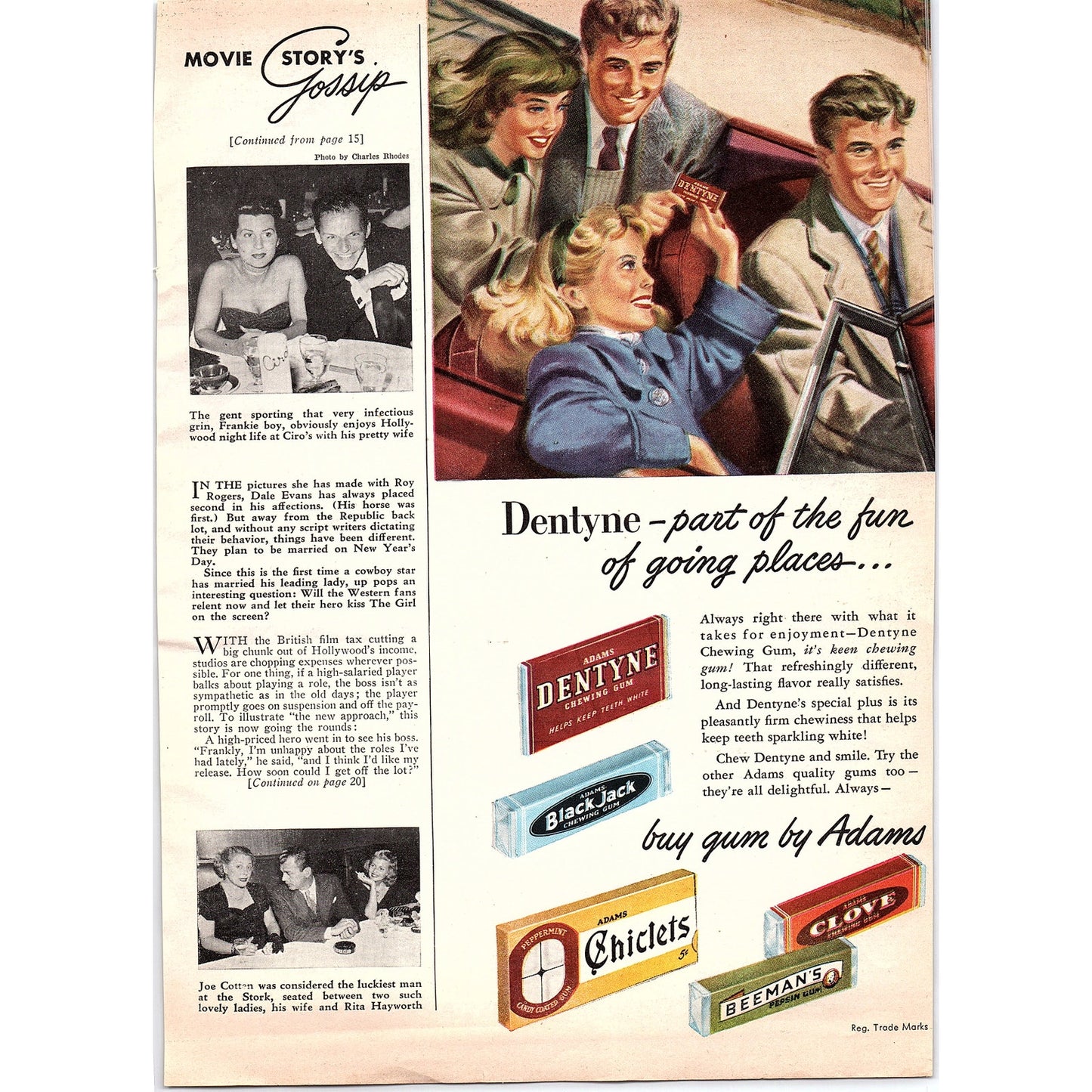 Glamour-Eyes Mary Bailey Eye Makeup Tutorial 1948 Ad AF8-1