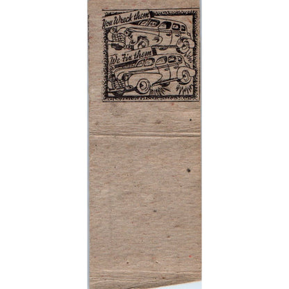 Hamm's Garage Medford WI Vintage Matchbook Cover SD4-Y5