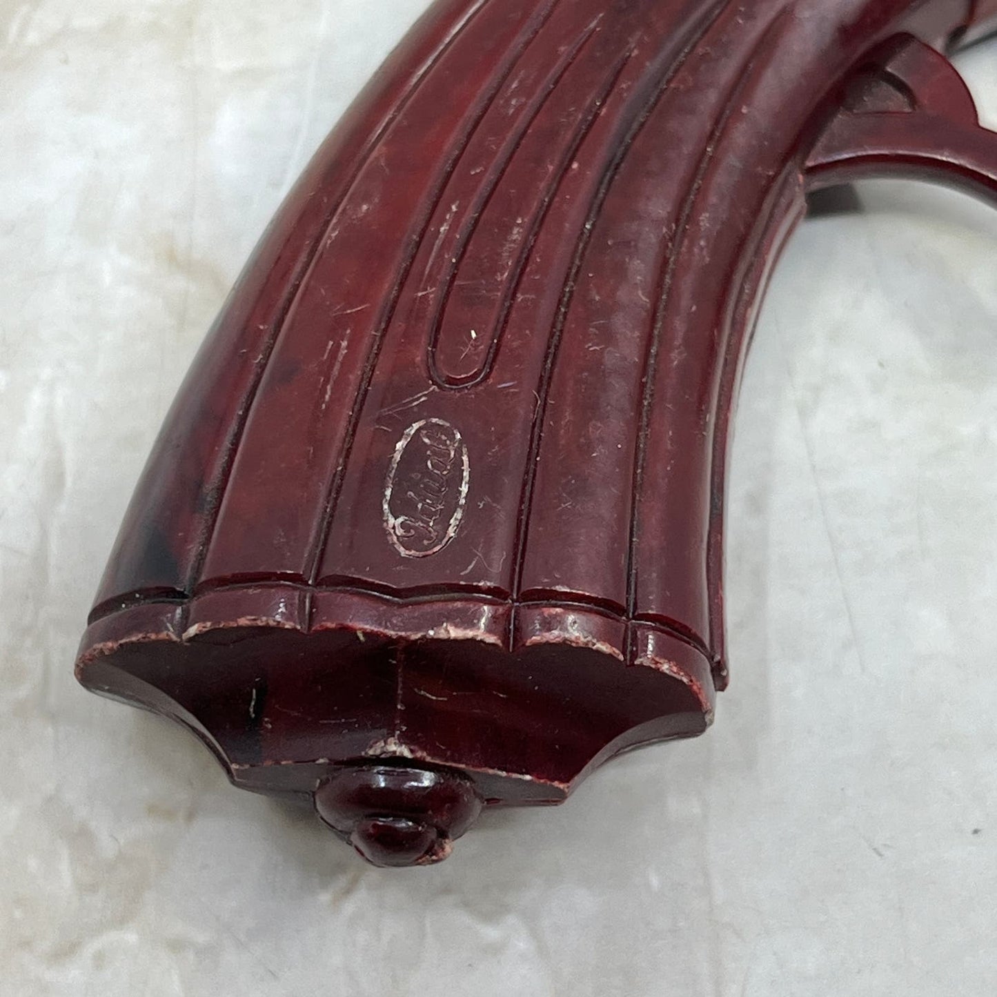Vintage Celluloid Toy Pirate Pistol Ideal Toys TI9
