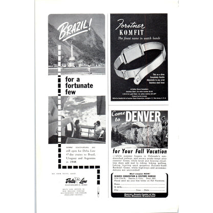 Texaco Gasoline Fire-Chief Dalmation Dog - Vintage Magazine Ad D18