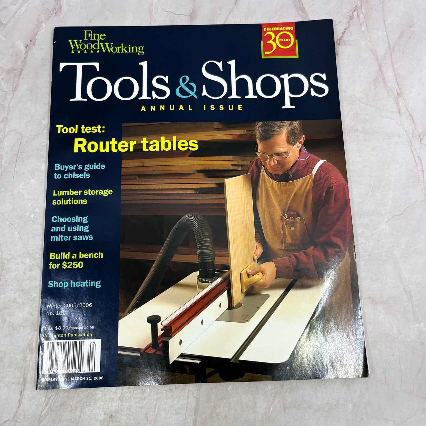 Tools & Shops - Winter 2006 No 181 - Taunton's Fine Woodworking Magazine M34