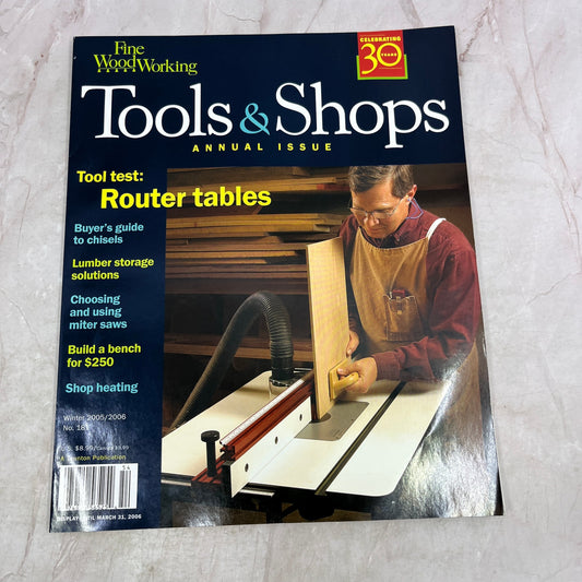 Tools & Shops - Winter 2006 No 181 - Taunton's Fine Woodworking Magazine M34