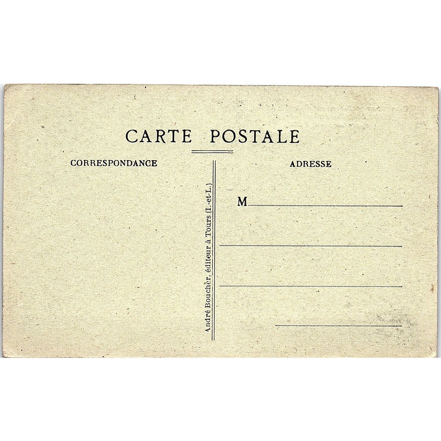 Château d'Azay Le Rideau French Antique Postcard PE10