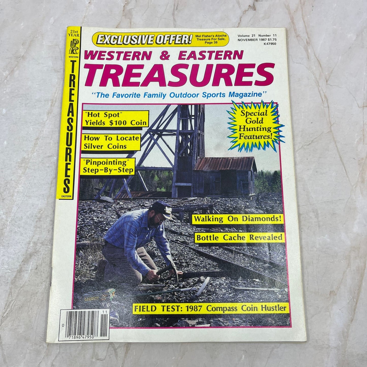 1987 Nov - Western & Eastern Treasures Magazine - Treasure Hunting Gold M12