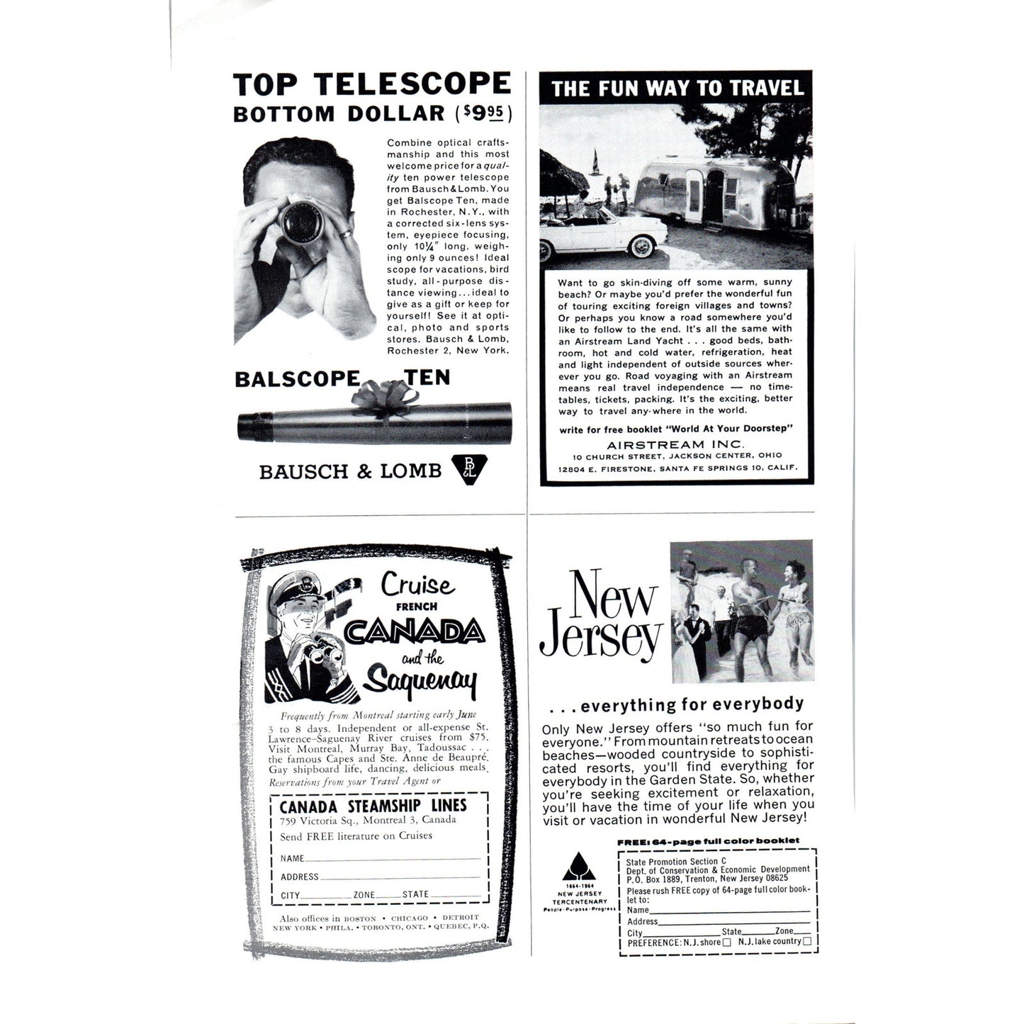 Cream Lincoln Continental Automobile - Vintage Magazine Ad D20