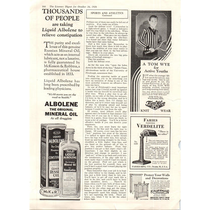 Harley Davidson Motorcycles 1926 Vintage Magazine Ad D10