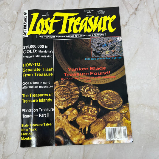 1993 Jan - Lost Treasure Magazine - Treasure Hunting Gold Prospecting M14