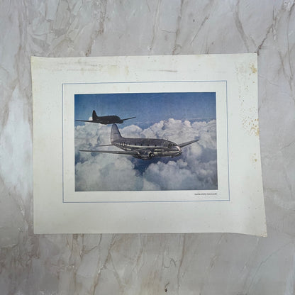 The Curtiss C46 Commando Vintage Print 10.5x13 FL6-4
