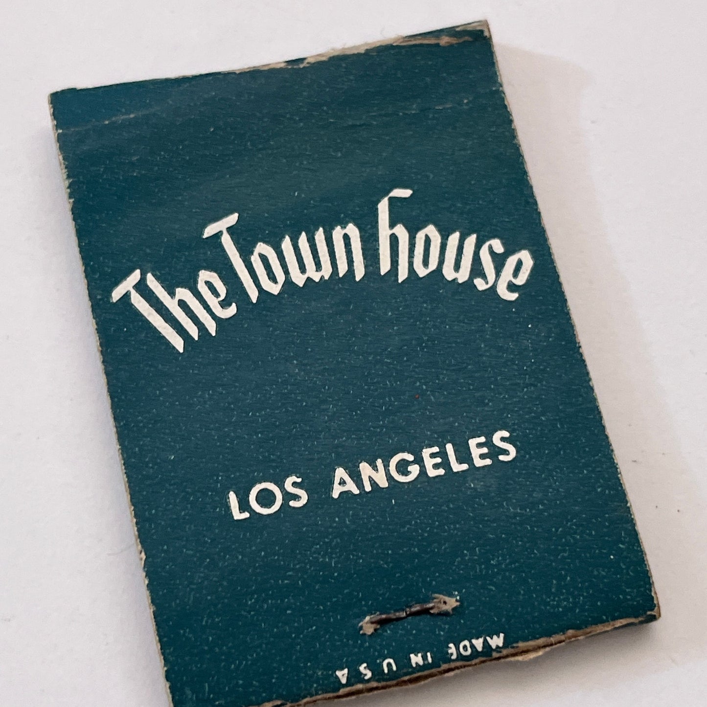 The Townhouse - Los Angeles CA Vintage Matchbook Cover TB8-MB3-3