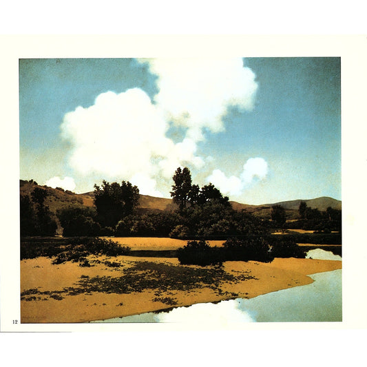 Little Sugar River at Noon by Maxfield Parrish Vintage Art Print 7.5x9.5 V6