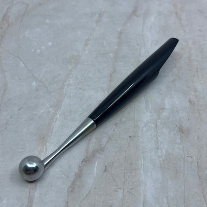 Vintage Original Parker 51 Black And Chrome Desk Pen Socket Magnetix Socket TG8