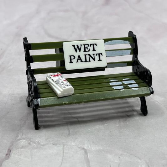 Vintage Charm: 1994 Acme Park Bench Wet Paint Refrigerator Magnet SB7