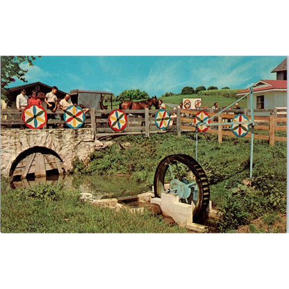 Lancaster Amish Homestead Pennsylvania Dutch Country Postcard PD7