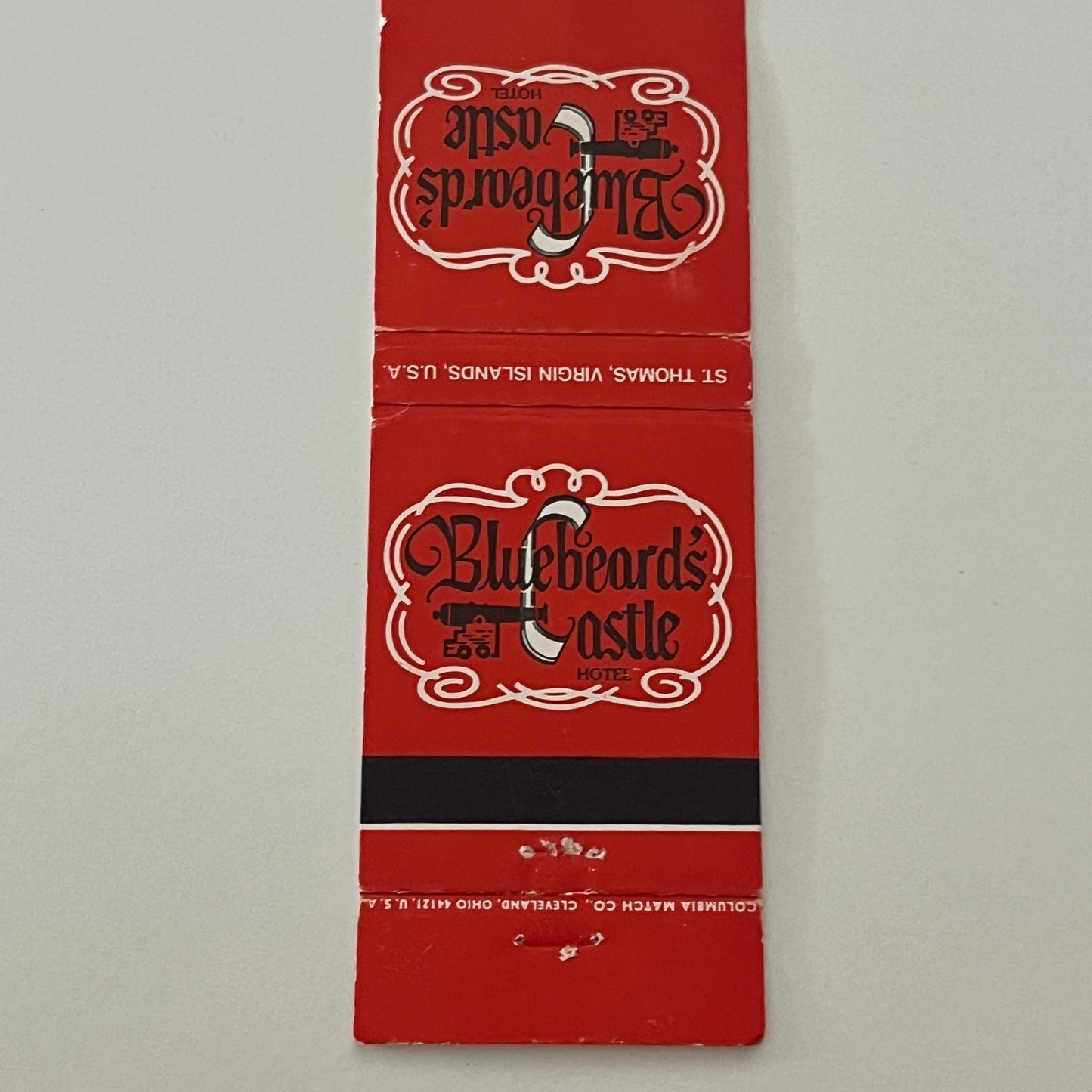 Bluebeard's Castle Hotel St. Thomas Virgin Islands Vintage Matchbook MM5-9