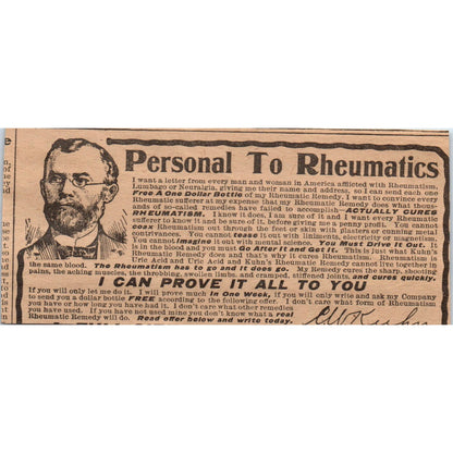 Wallachian Embroidery Headrest Club Offer Comfort Augusta Maine 1910 Ad AF1-CM3