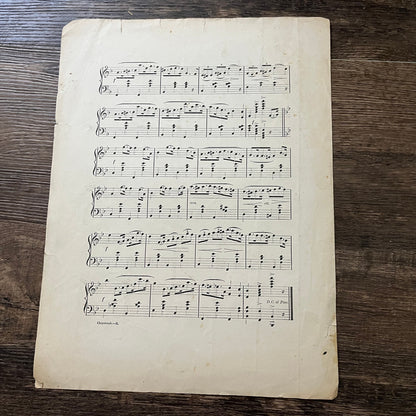 Chrystenah Schottische Caprice Charles A Pratt 1899 Sheet Music V33-4