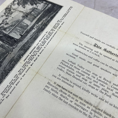 1923 Price Family Reunion Invitation Norristown William S. Price Royersford D22