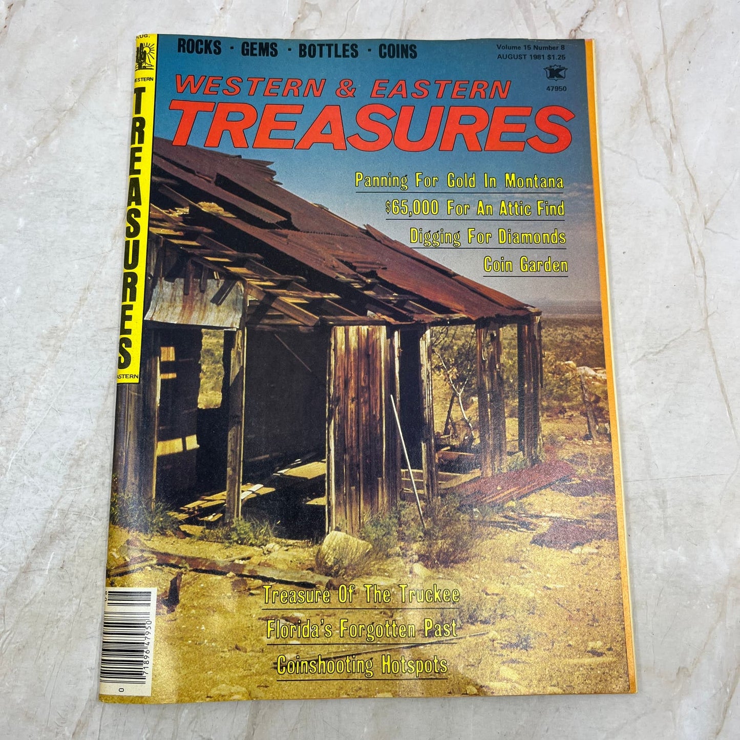 1981 Aug - Western & Eastern Treasures Magazine - Treasure Hunting Gold M13