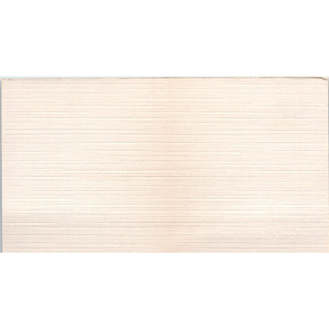 Randolph Office Furniture Co Cliff Kirmss Houston Vintage Business Card SD8-B20