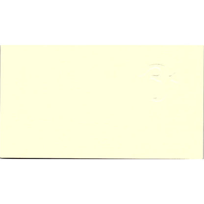 Valerie J Andrews Elliott Corporation Newport Beach CA Vtg Business Card SE3-B14