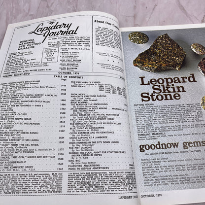 Jadeite Vase - Lapidary Journal Magazine - Oct 1978 M22