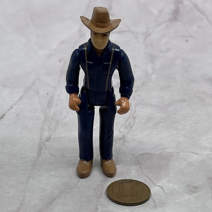 Vintage 1990 Buddy L Rancher Cowboy Blue Figurine BuddyL SE2