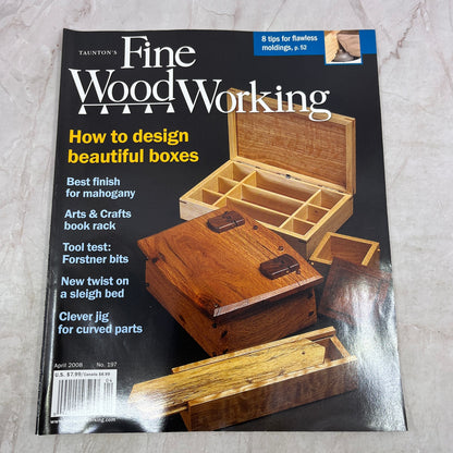 Design Beautiful Boxes - Apr 2008 No 197 Taunton's Fine Woodworking Magazine M36