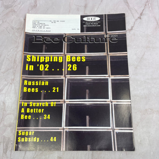 2001 Dec - Bee Culture Magazine - Bees Beekeeping Honey M32