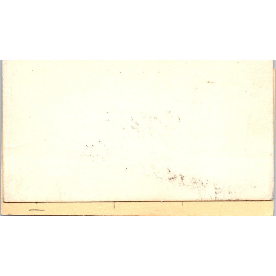 Rock Bottom Booking Agent Vintage Business Card SD8-B12