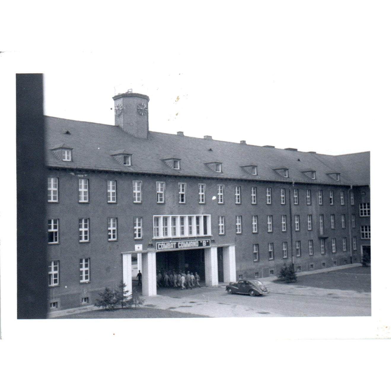 Combat Command B Wiley Barracks Neu Ulm Postwar Europe c1954 Army Photo AF1-AP3