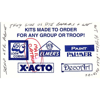 Wood Items & More Maureen & Robert Van Herpe Greenville RI Business Card SC9-B10