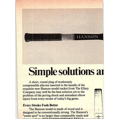 Glo Replay Tennis Ball Rejuvenator Miami FL 1977 Ad AF3-M1