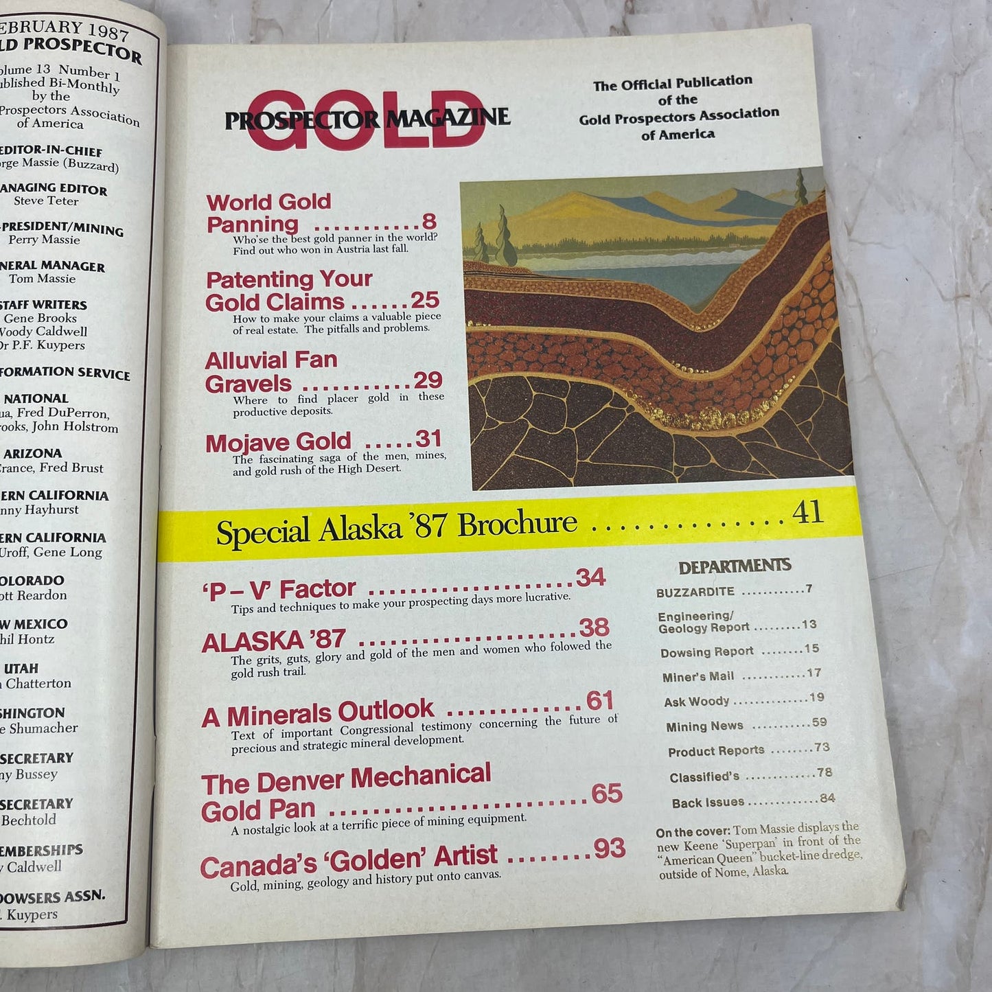 1987 Feb - Gold Prospector Treasure Hunting Mojave Gold Alaska M20