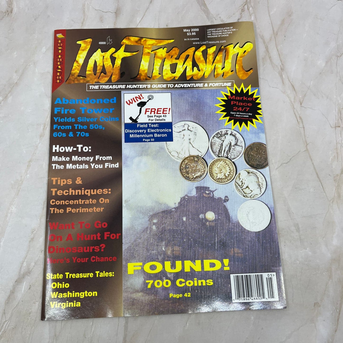 2000 May - Lost Treasure Magazine - Treasure Hunting Gold Prospecting M14