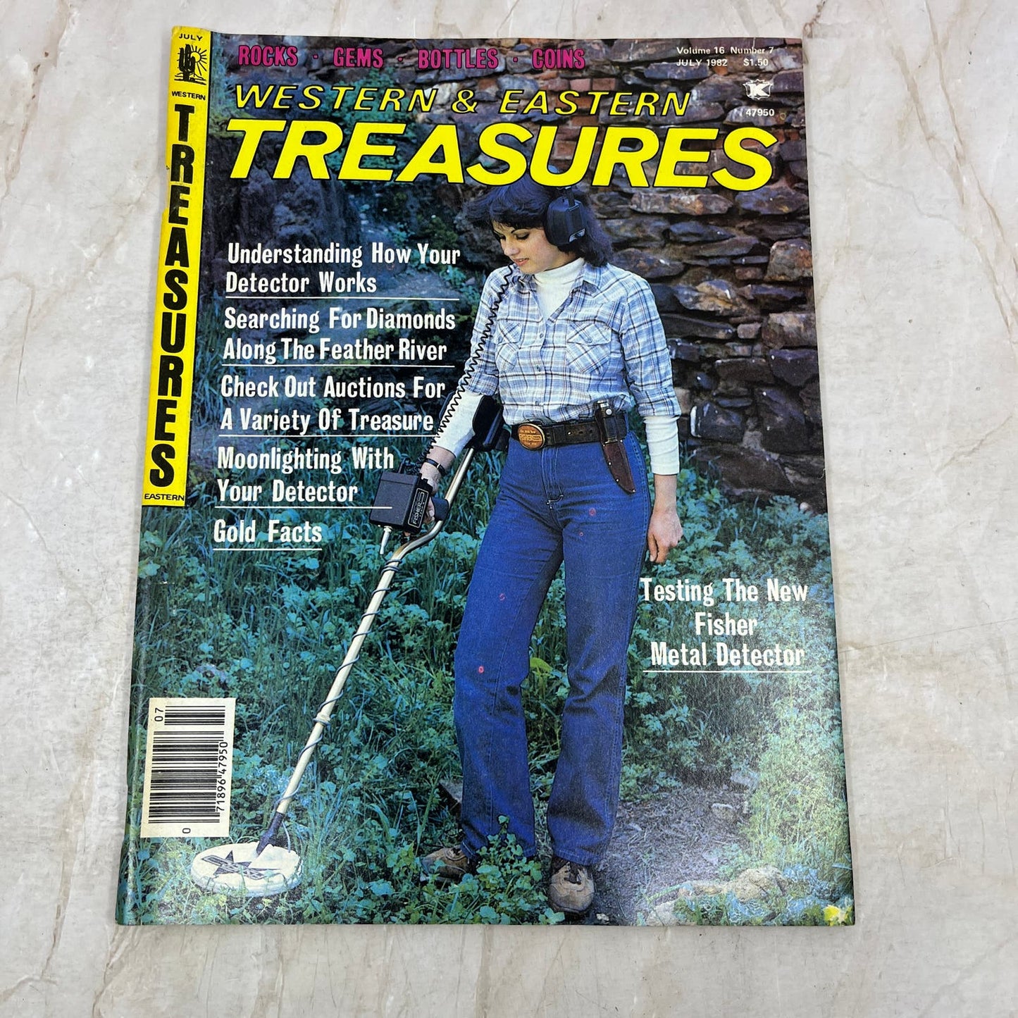 1982 July - Western & Eastern Treasures Magazine - Treasure Hunting Gold M13