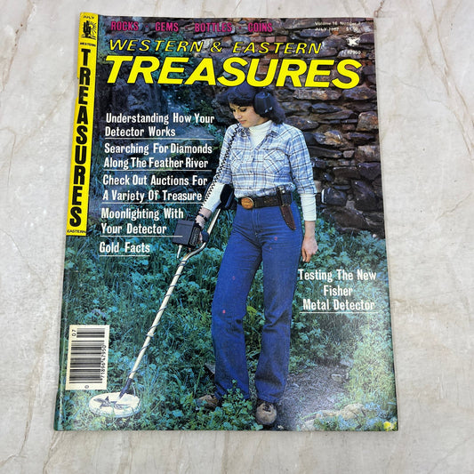 1982 July - Western & Eastern Treasures Magazine - Treasure Hunting Gold M13