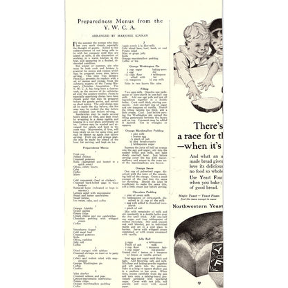 Modern Priscilla Thrift Recipes 7x12" 1915 Ad V14-7