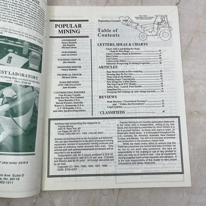 1988 Oct - Popular Mining Magazine - Treasure Hunting Gold Prospecting M19