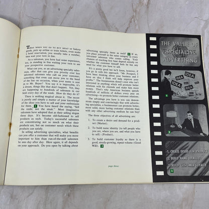 1959 ASNA Sales Training Program Manual Advertising Specialty Salesmen TI9-P4