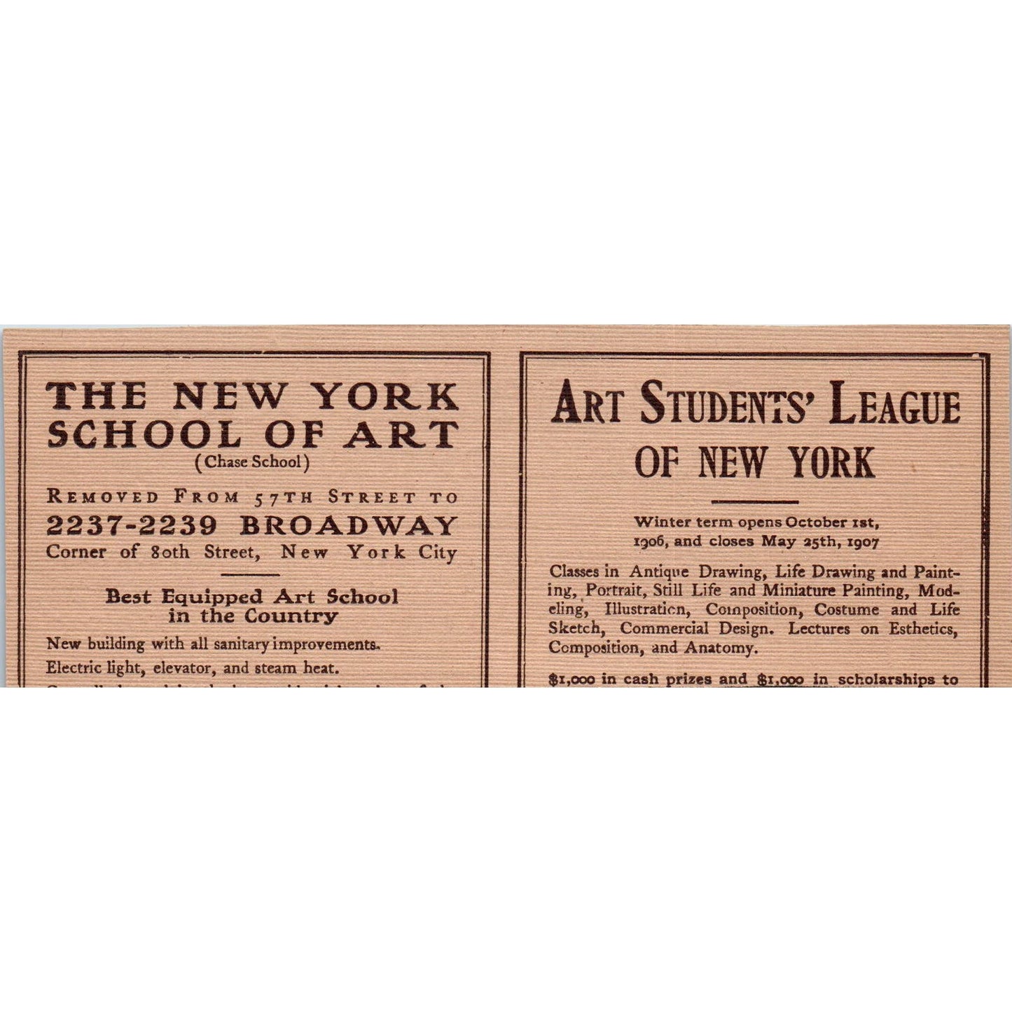 N.E. Montross Works of Art Montross Gallery NY c1905 Victorian Ad AE9-MA1