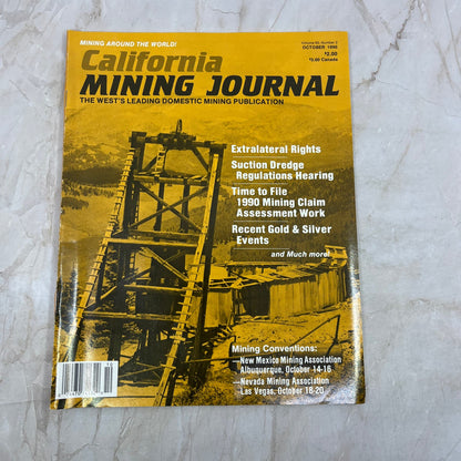 1990 Oct - California Mining Journal Magazine Extralateral Rights M20