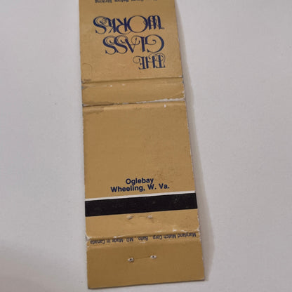 The Glass Works Oglebay Wheeling WV Vintage Matchbook Cover TB6-MB2-1