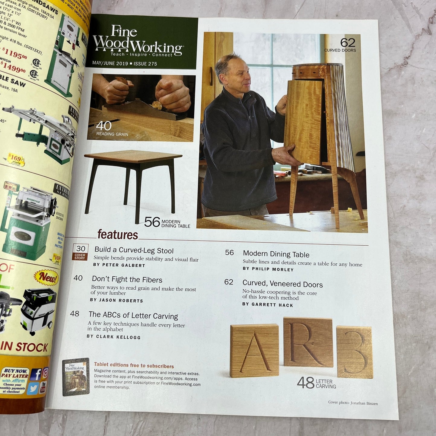 Build a Classic Stool - Jun 2019 No 275 Taunton's Fine Woodworking Magazine M36