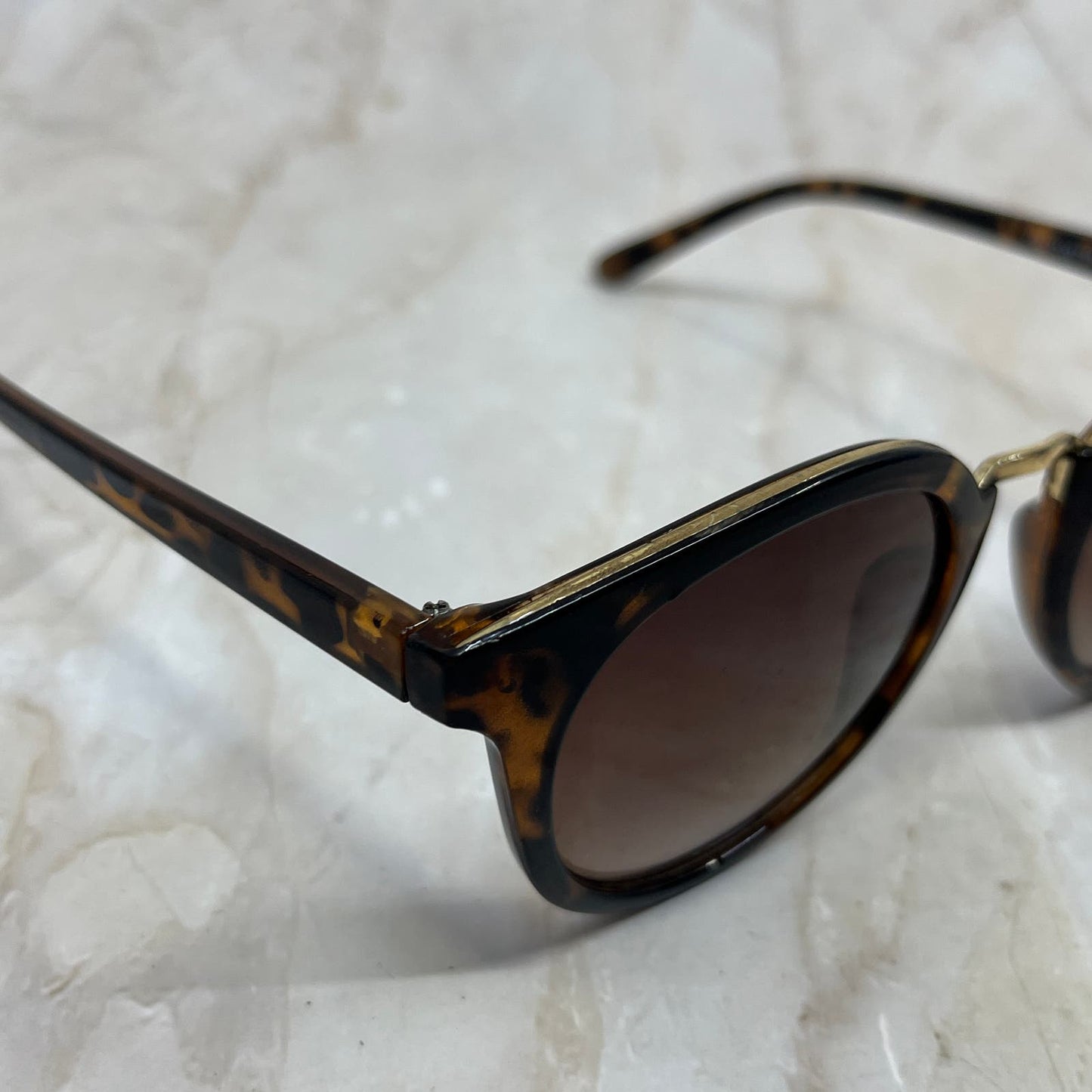 Brown Tortoise Shell Acrylic Sunglasses Eyeglasses Frames TE9-G3-9