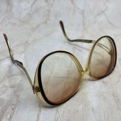 Retro Oversize Drop Arm YSL Yves St. Lauren Sunglasses Eyeglasses Frames TD5G2-5