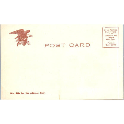 c1905 Mrs. Jack Gardner's Italian Villa Boston MA Original Postcard PC9