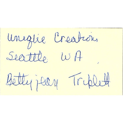 Joan Mills Sales Representative Sacramento CA Vintage Business Card SC9-B8